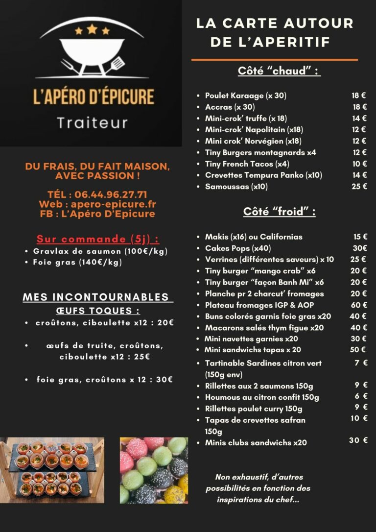 traiteur-planche-apero-epicure-aperitif-charente-maritime-jerome-habran-tapas-pintxos-tartinables-rillettes-accras-chatelaillon-saint-vivien-rochefort-la-rochelle-Marennes-traiteur-evenementiel-plats cuisines-snacking-degustation-huitres-coktail-dinatoire-mariages-anniversaires-repas-entreprise